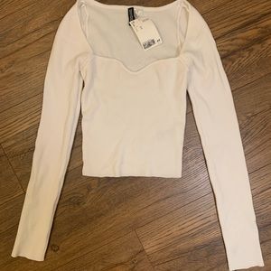 NWT H&M Rib-Knit Top